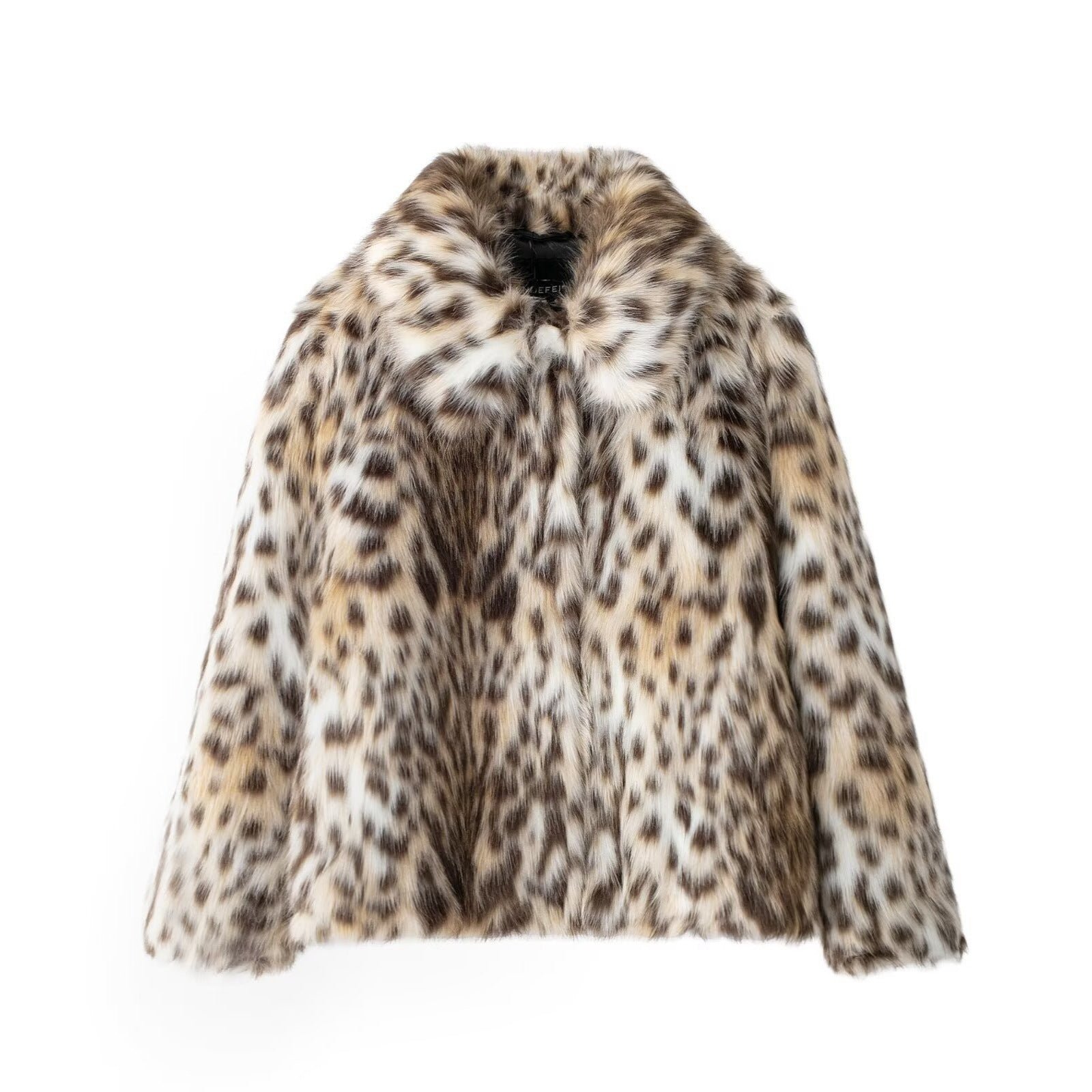 Featured image for 'Women's Faux Fur Coat  Elegant Socialite-Style Jacket with Luxe Fur Effect'