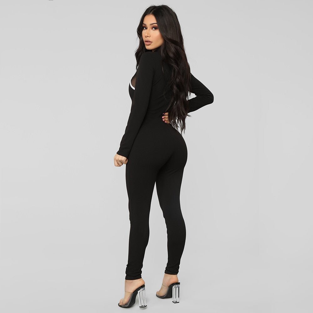 Featured image for 'Women's Full-Sleeve Sports Jumpsuit Stretchy, Breathable, and Performance-Ready'