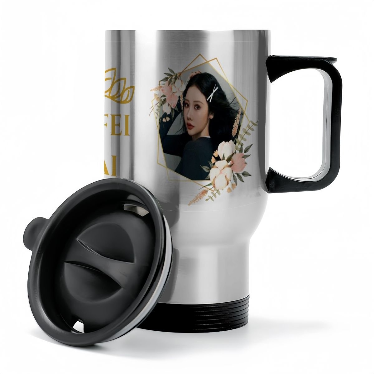 Featured image for 'Jiafei Vibes On the Go: 14oz Travel Coffee Mug'