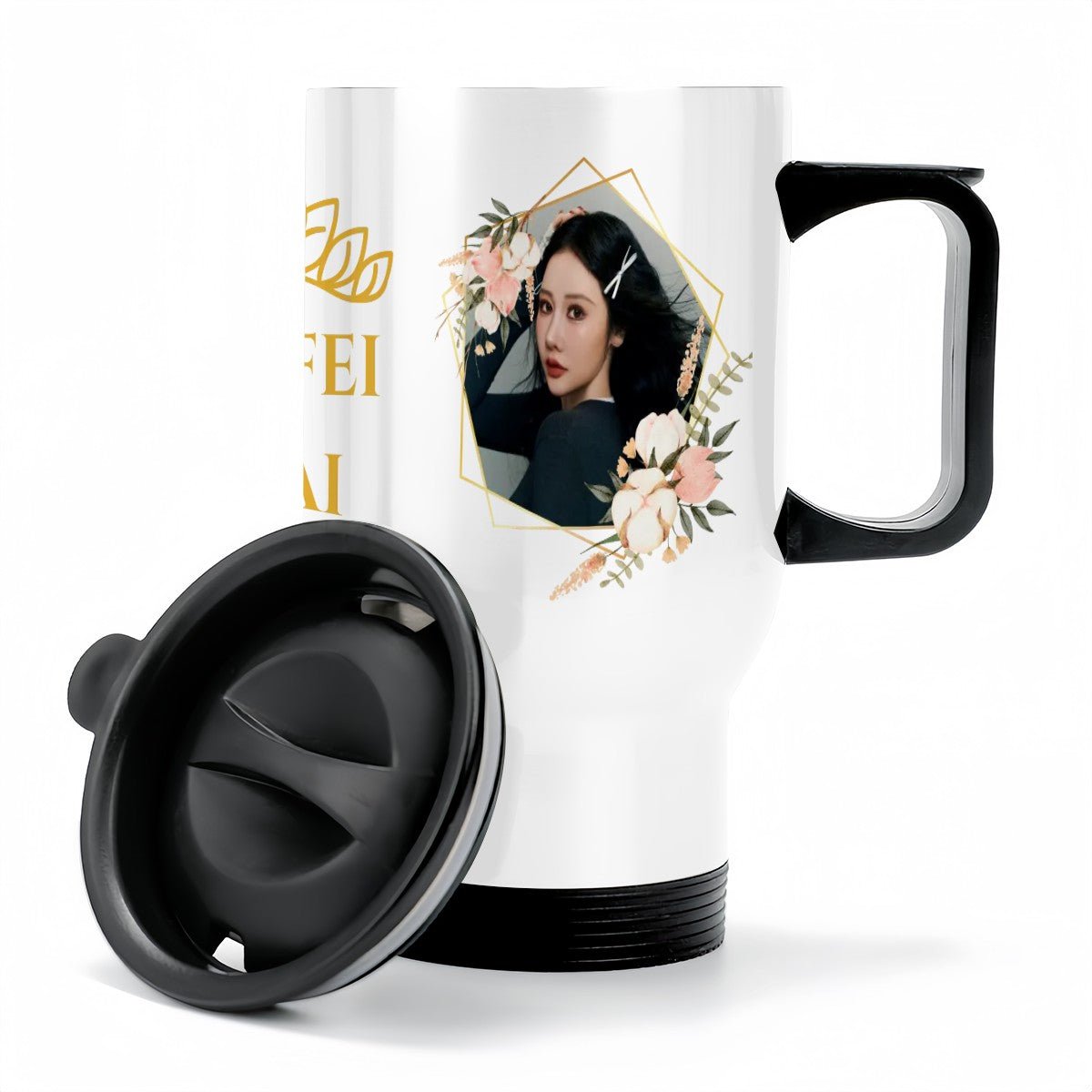 Featured image for 'Jiafei Vibes On the Go: 14oz Travel Coffee Mug'