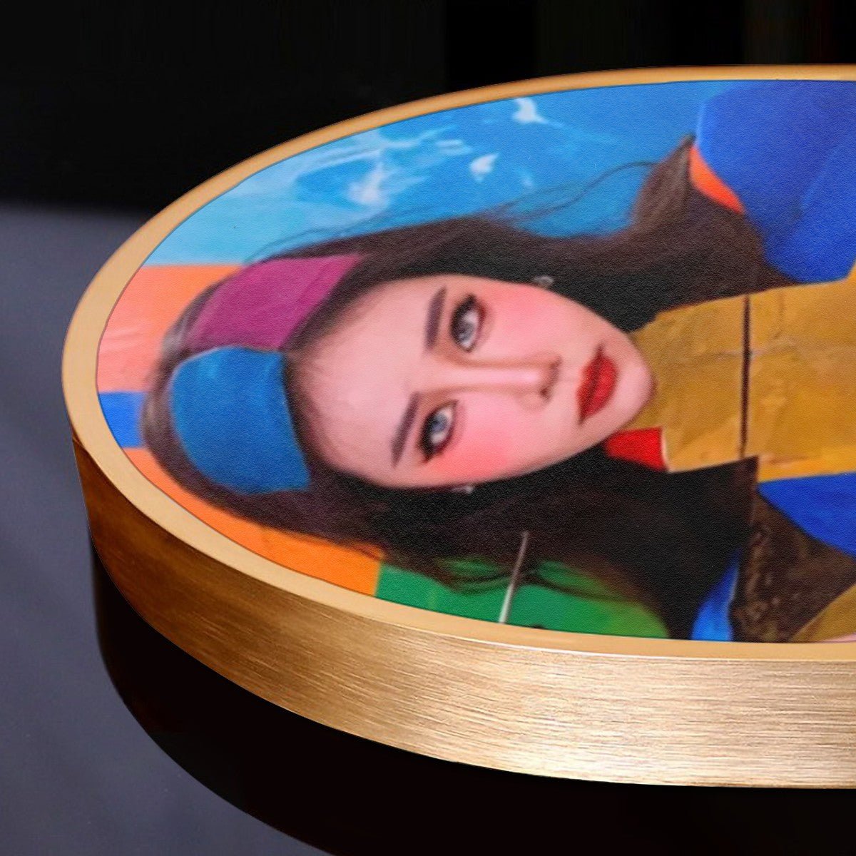 Featured image for 'Jiafei Glam Arched Canvas Wall Art'