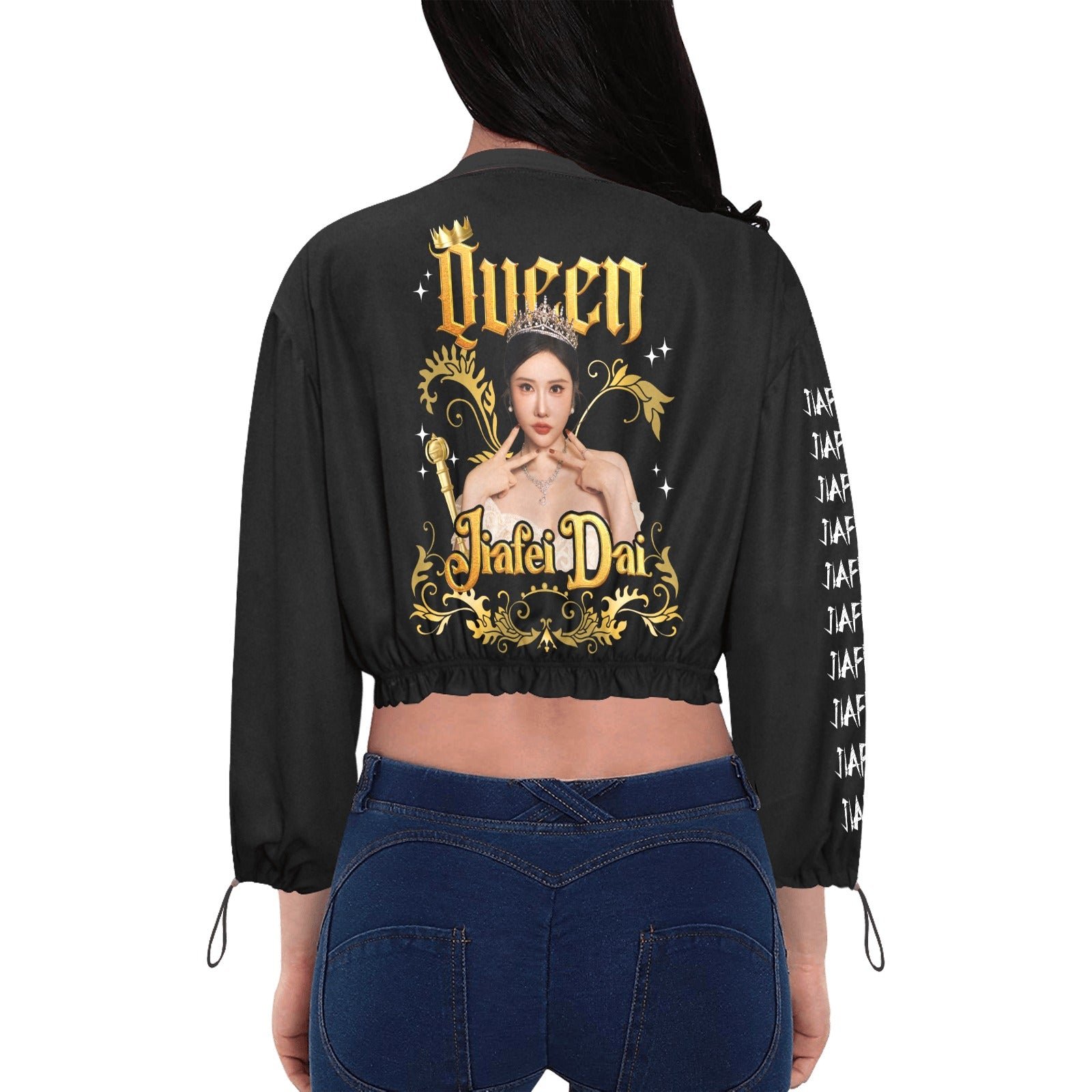 Featured image for 'Women's Chiffon Cropped Jacket'