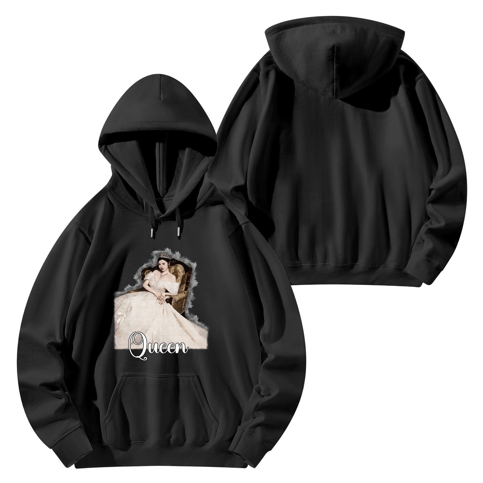 Featured image for 'Jiafei Queen Hoodie Regal Comfort for Every Day'